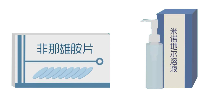 米諾地爾和非那雄胺